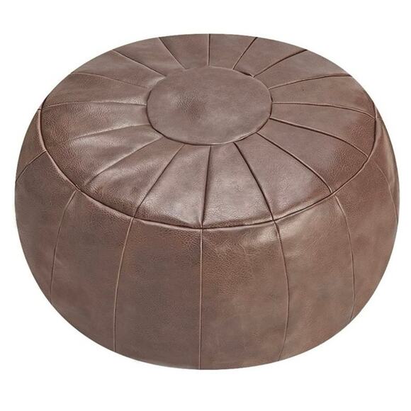 ROTOT Decorative Pouf, Ottoman, Bean Bag Chair,Foot Rest, Storage Unstuffed NEW - Picture 1 of 11